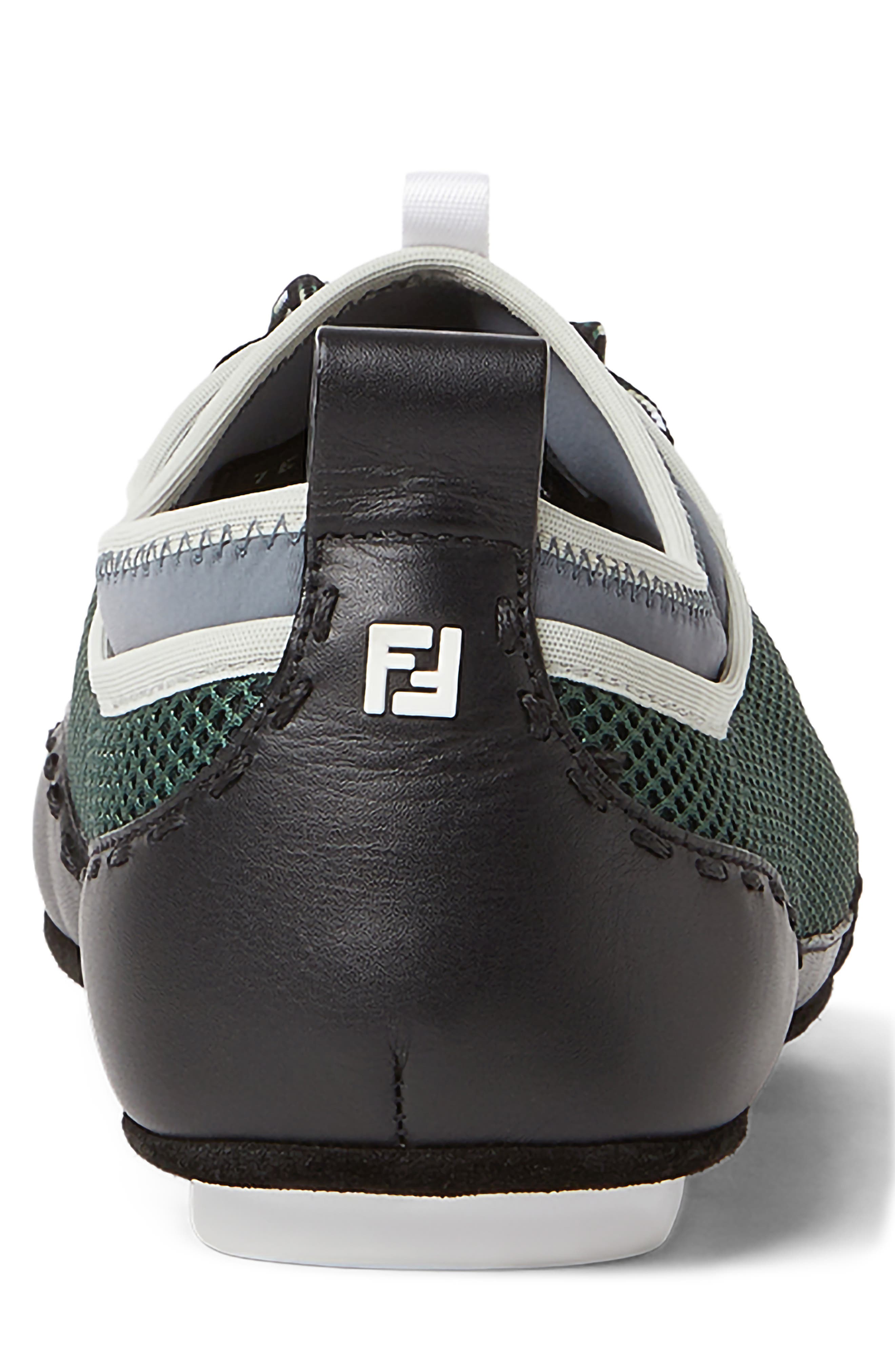 Fendi 'Fendi Fit Sneaker, Alternate, color, Nero Ver.salv Gri.sc