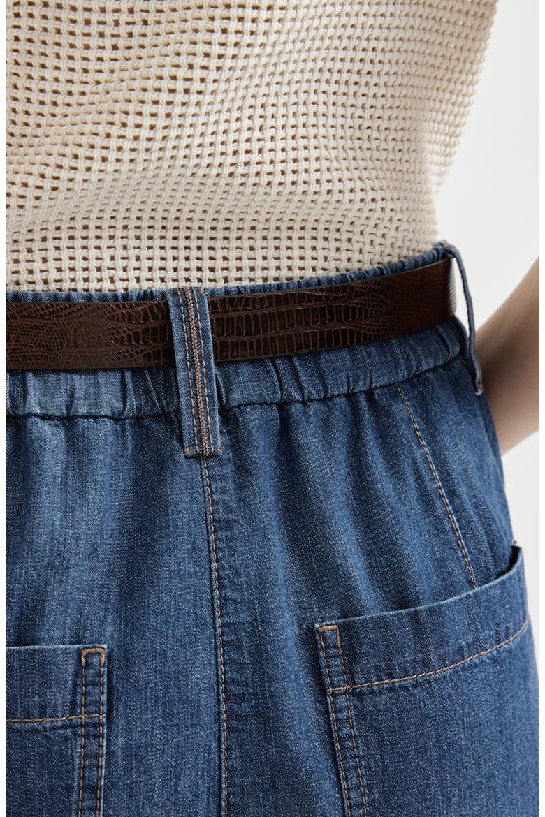 Five-pocket trousers, Alternate, color, Dark Denim