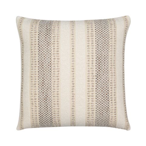 Axis Textural Stripe Indoor & Outdoor Woven Accent Pillow & Insert