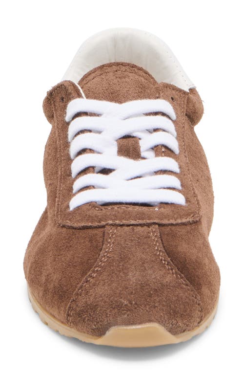 Dolce Vita Serina Sneakers Dk Brown Suede In Brown
