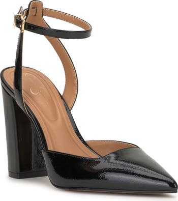 Nela トップス Jessica Simpson Nazela Pointed Toe Ankle Strap Pump (Women
