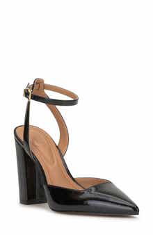 Jessica Simpson Nazela Pointed Toe Ankle Strap Pump