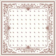 Jessie Zhao New York Ivory Whisper Double Sided Silk Scarf