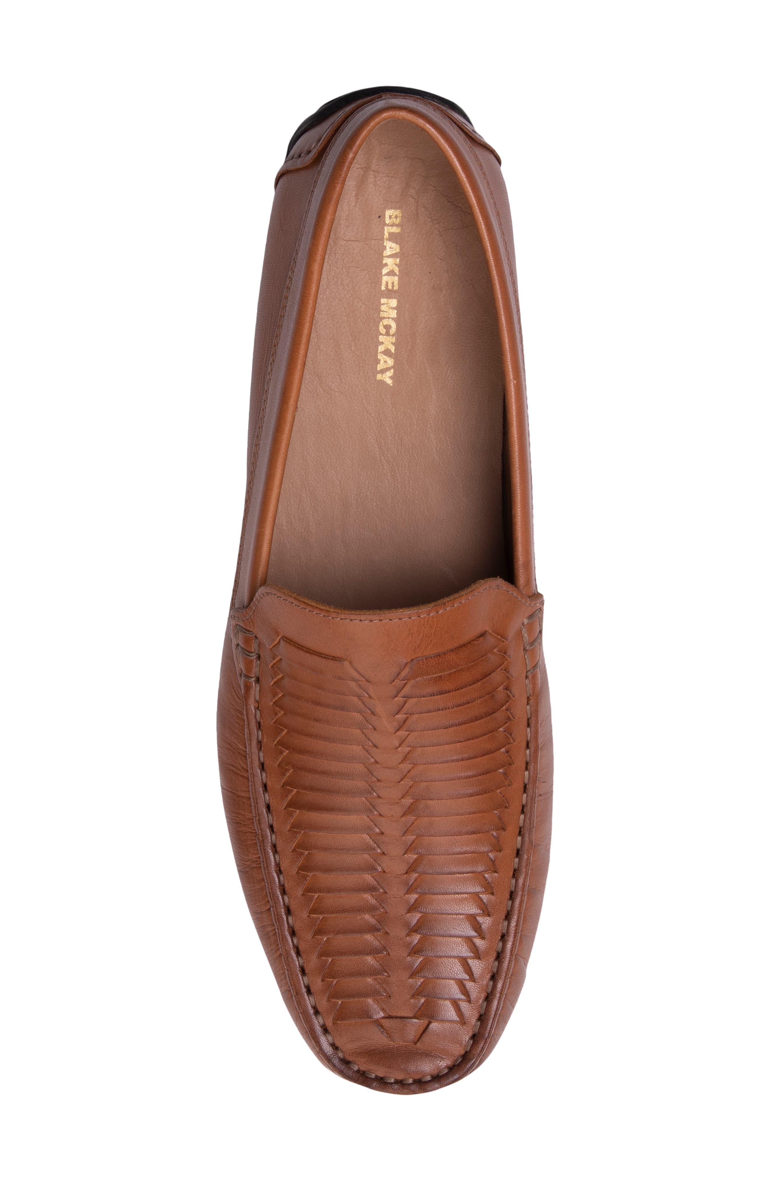Blake Mckay Tucson Woven Driver Loafer, Alternate, color, Tan