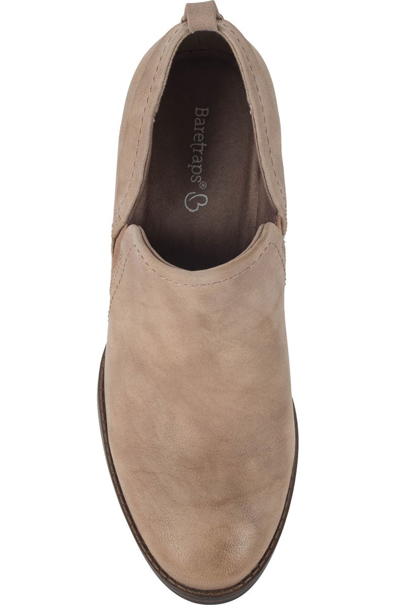 BARETRAPS Caroline Faux Leather Bootie, Alternate, color, Light Mushroom