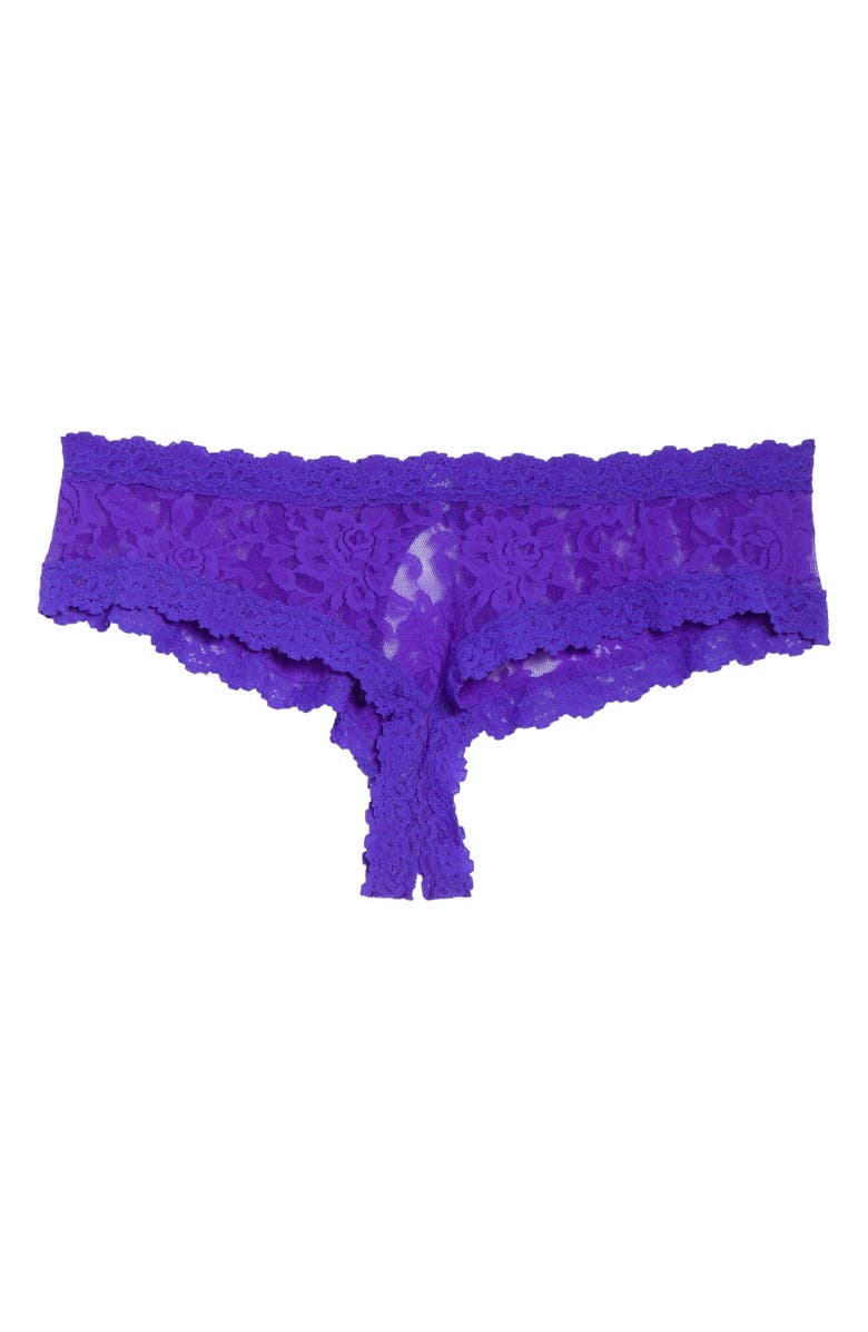 Hanky Panky Open Gusset Hipster Panties, Alternate, color, 