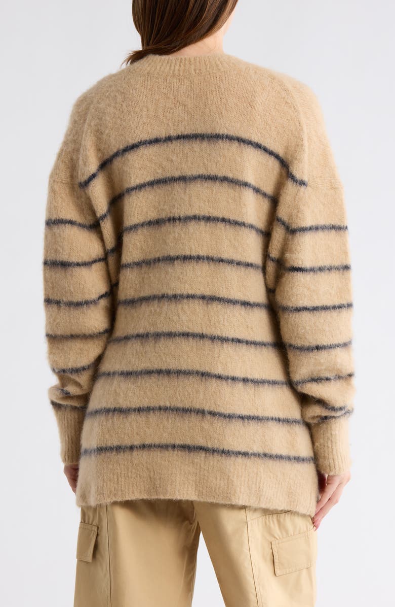 A.L.C. Cody Cardigan, Alternate, color, Dark Taupe/ Navy