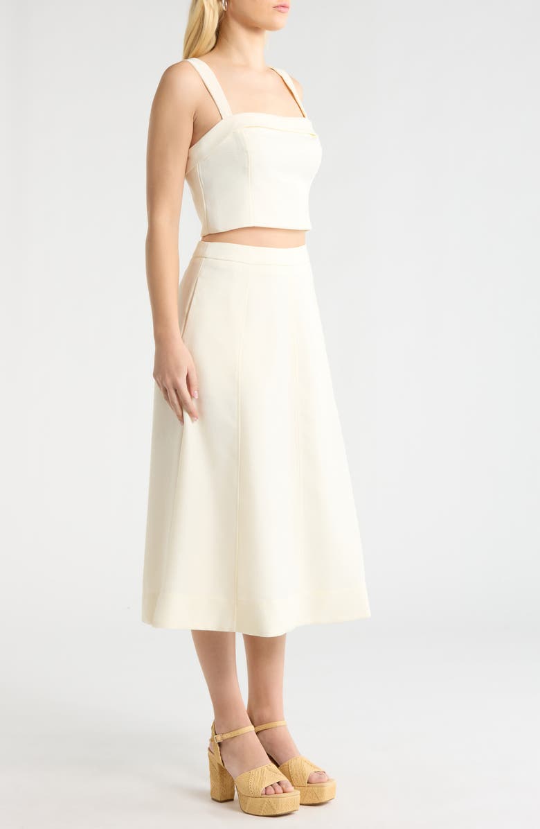 ASTR the Label Kinslee Skirt, Alternate, color, Off White