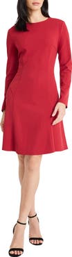 Maggy London Long Sleeve Dress
