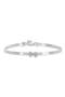 Diamond Infinity Bangle Bracelet