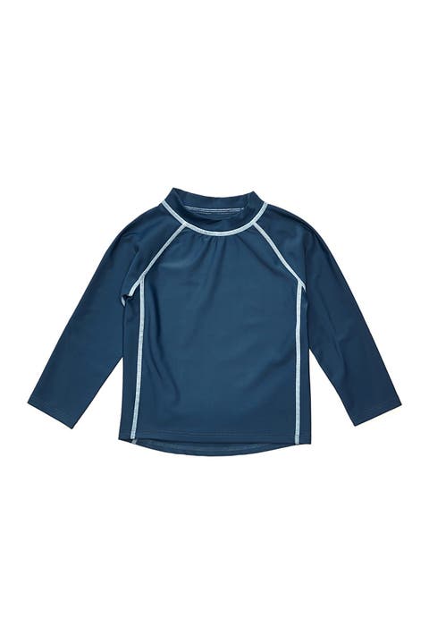 Long Sleeve Rash Guard, UPF 50+ Swim Shirt