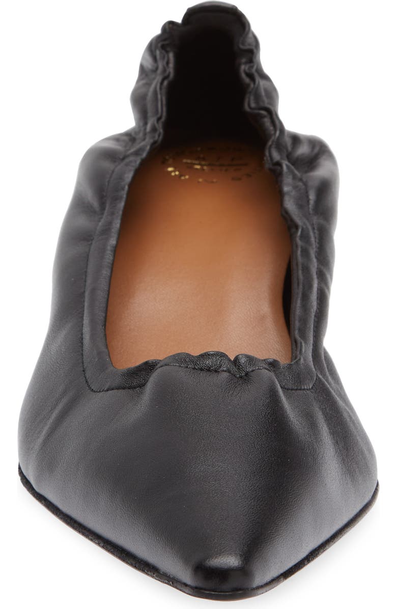 ATP ATELIER Valfurva Pointed Toe Kitten Heel Pump, Alternate, color, Black