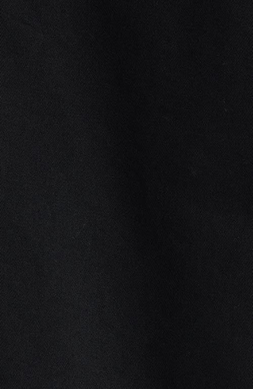 Merz B Schwanen Organic Cotton Twill Work Jacket In Black