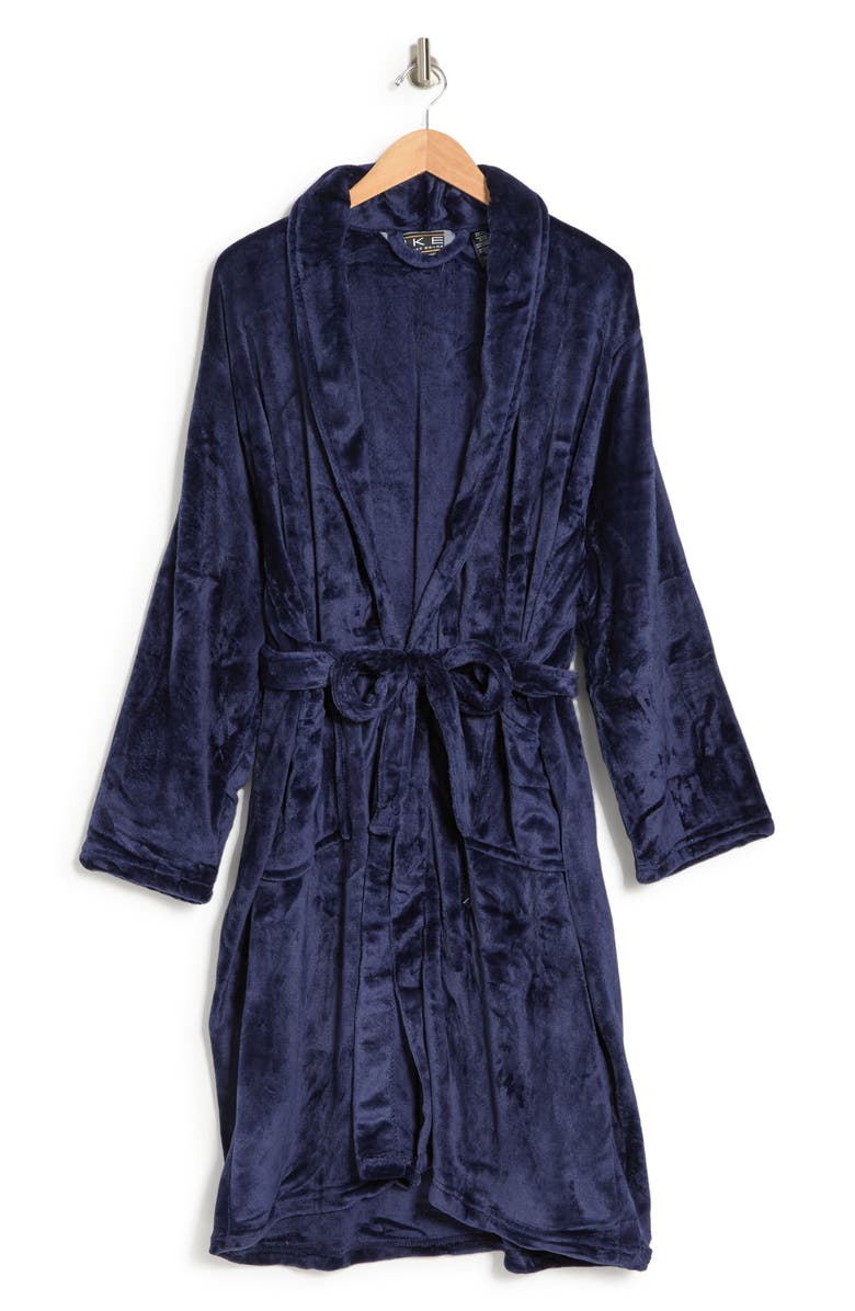 Ike Behar Solid Velour Robe, Alternate, color,