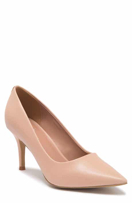 Paris Pointed Toe Leather Pump