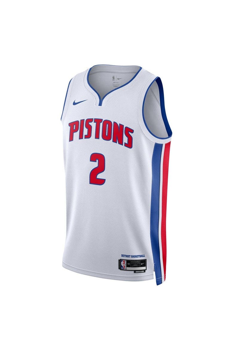 Unisex Nike Cade Cunningham White Detroit Pistons Swingman Jersey - Association Edition, Alternate, color, White