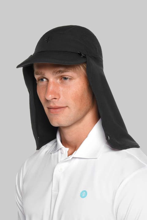 Sports Cap with Removable Neck Drape - UPF 50+ Sun Protection - Agility