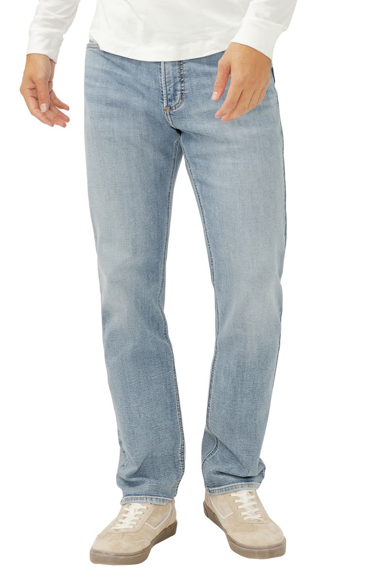 Silver Jeans Co. Machray Athletic Fit Straight Leg Jeans, Alternate, color, Wild