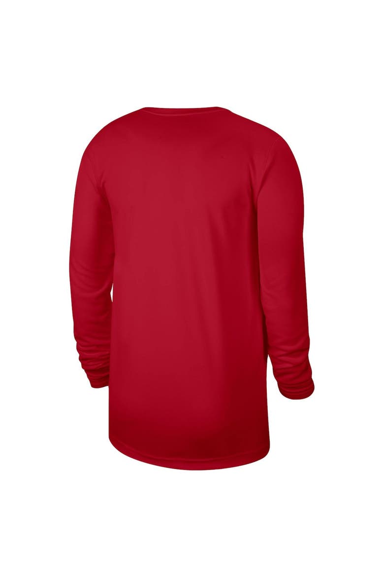 Unisex Nike Red Chicago Bulls 2023/24 Legend On-Court Practice Long Sleeve T-Shirt, Alternate, color, Red