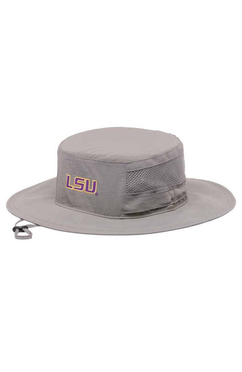 Columbia Men's Columbia  Gray LSU Tigers Bora Bora III Omni-Shade Booney Hat, Main, color, 