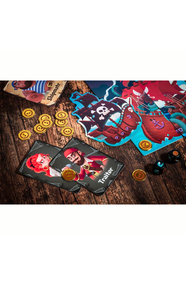 Professor Puzzle Traitor's Tide Treasure & Treachery Dice Game, Alternate, color, 