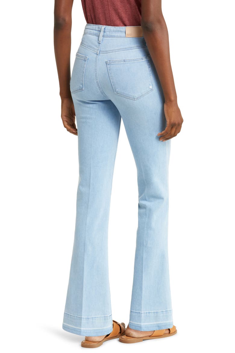 Laurel Canyon High Waist Flare Leg Jeans, Alternate, color, CAMILLE DISTRESSED