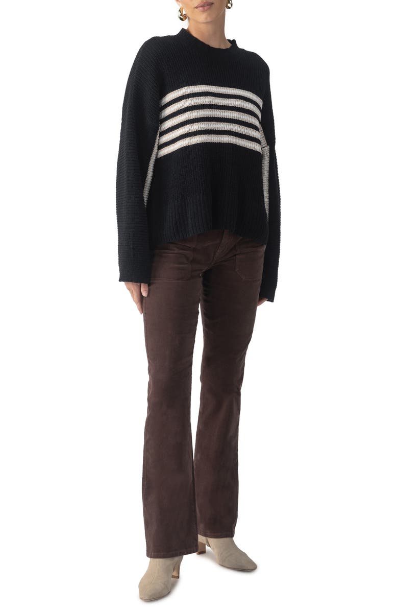 Sanctuary Stripe Ski Sweater, Alternate, color, 