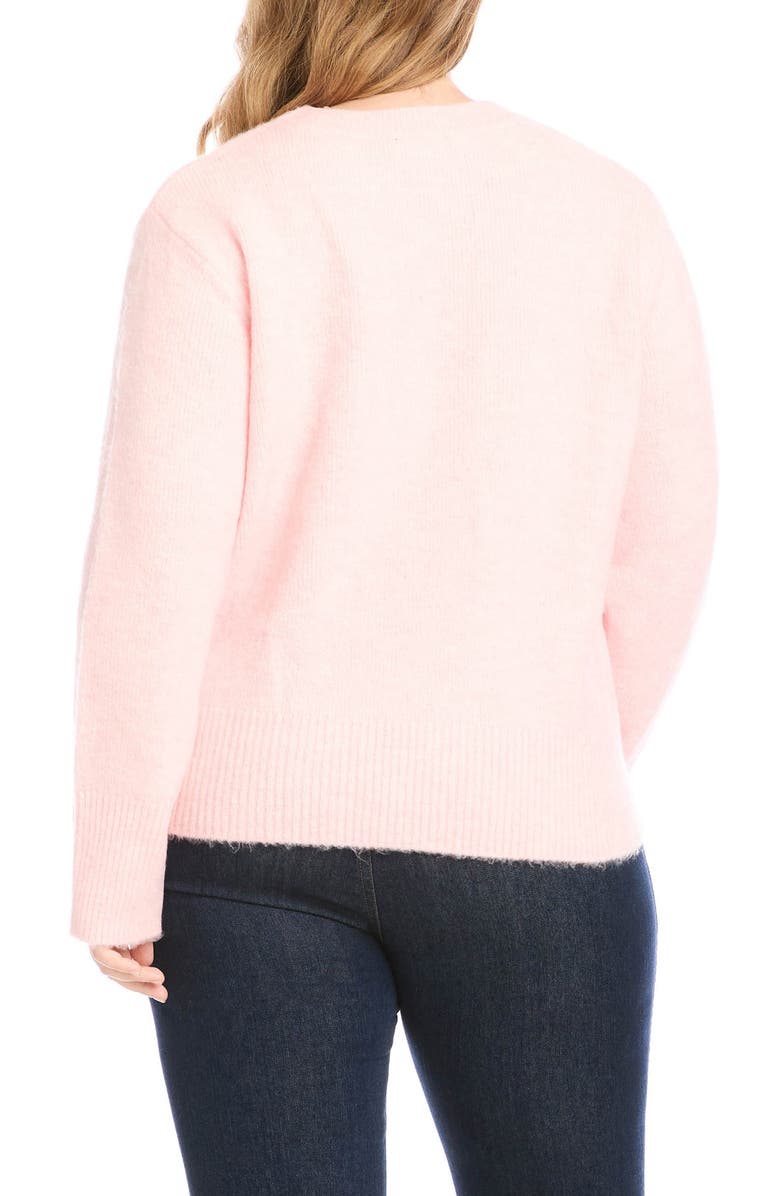 Karen Kane Blouson Sleeve Sweater, Alternate, color, 