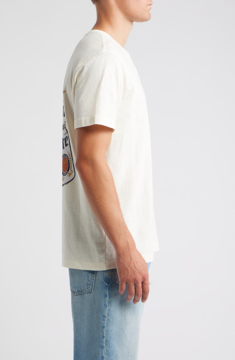 The Forecast Agency Miller Lite<sup>®</sup> Golf Swing Graphic T-Shirt, Alternate, color, Cream