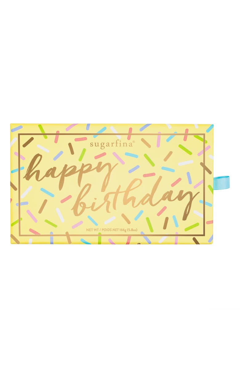 sugarfina Happy Birthday 2-Piece Candy Bento Box, Alternate, color, 