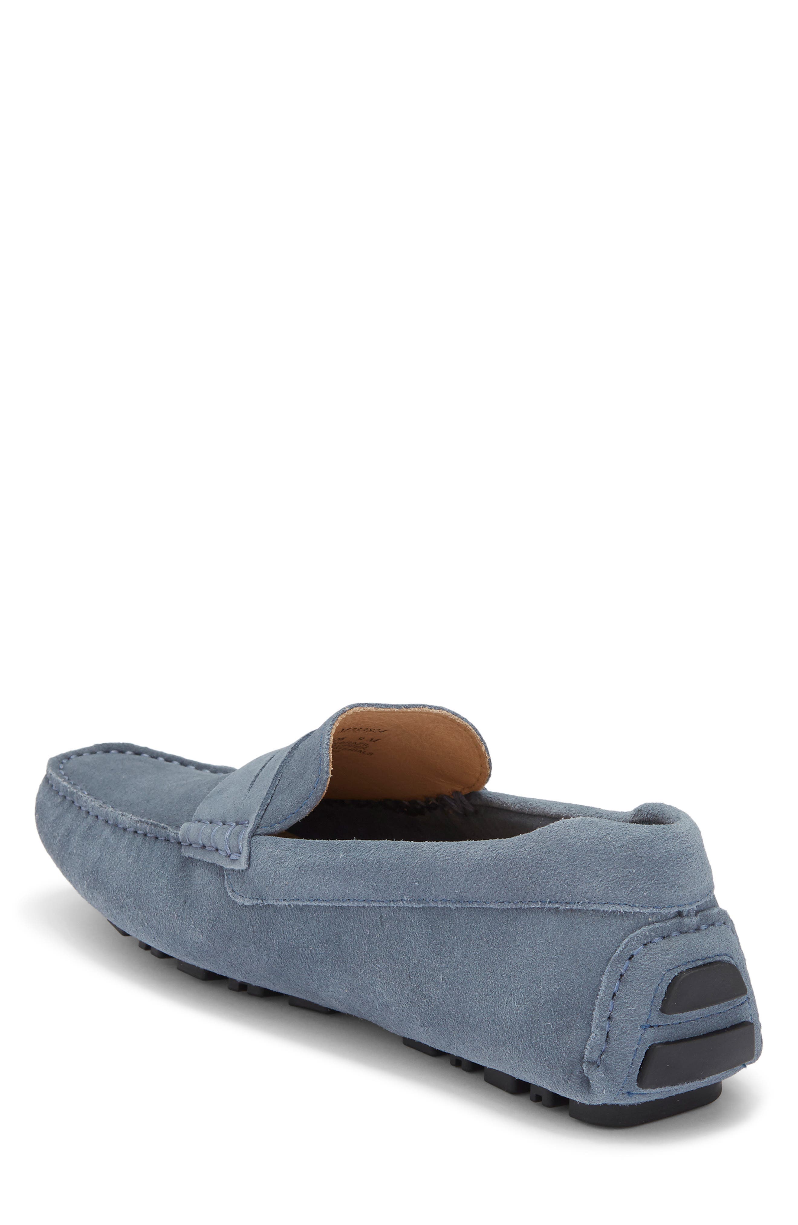 Brody Driving Penny Loafer, Alternate, color, BLUE LIGHT