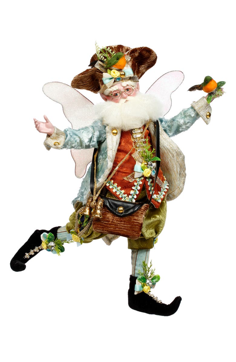 Mark Roberts Bird Watcher Fairy, Medium, Main, color, Brown