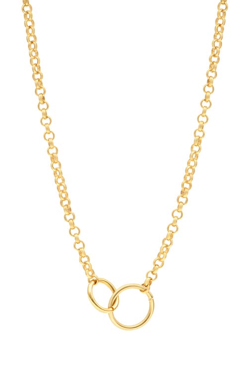 Shymi Infinity Pendant Necklace In Gold