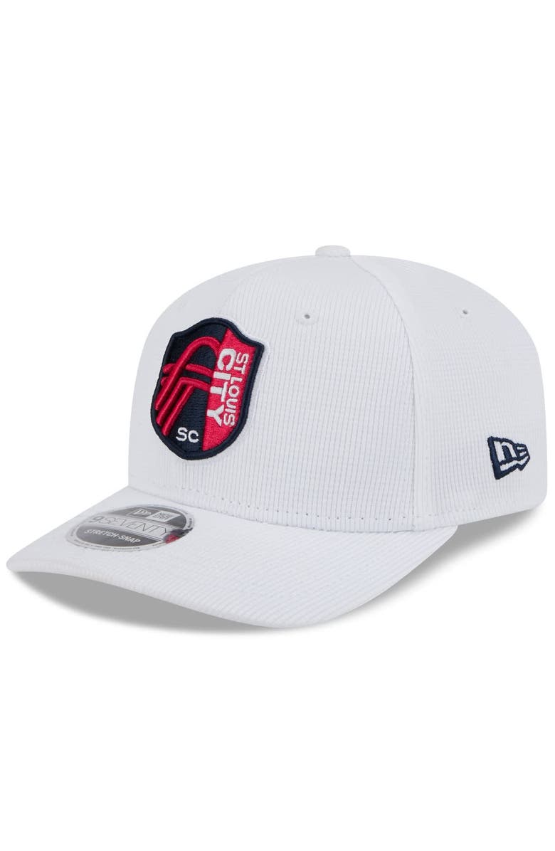 New Era Men's New Era White St. Louis City SC 2025 Jersey Hook 9SEVENTY Stretch-Snap Hat, Alternate, color,