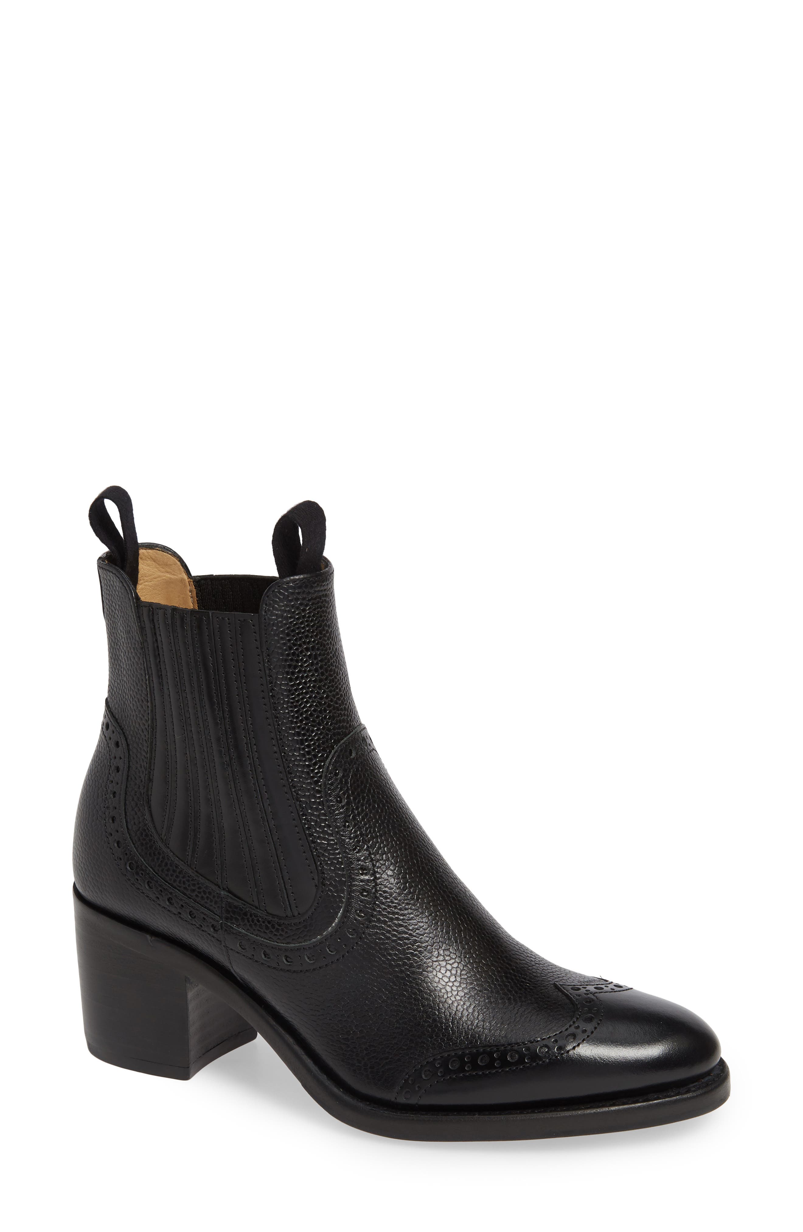 The Office of Angela Scott Miss Scott Chelsea Boot, Main, color, 