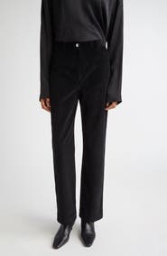TOTEME Straight Leg Corduroy Trousers