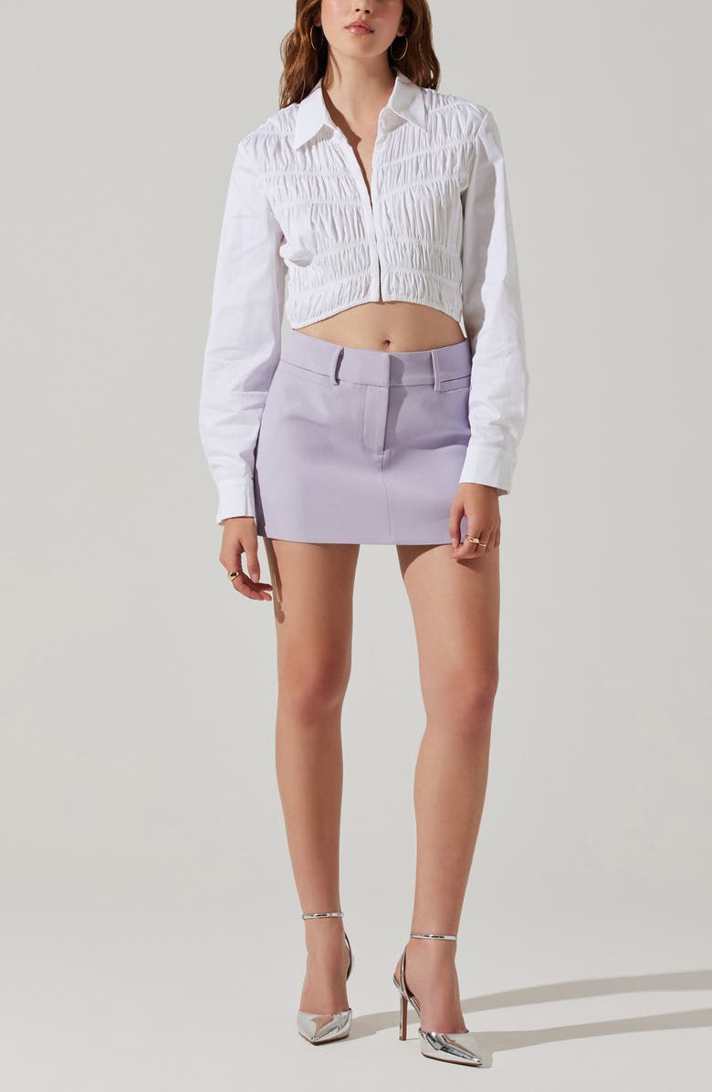ASTR the Label Milani Skirt, Alternate, color, Lavender