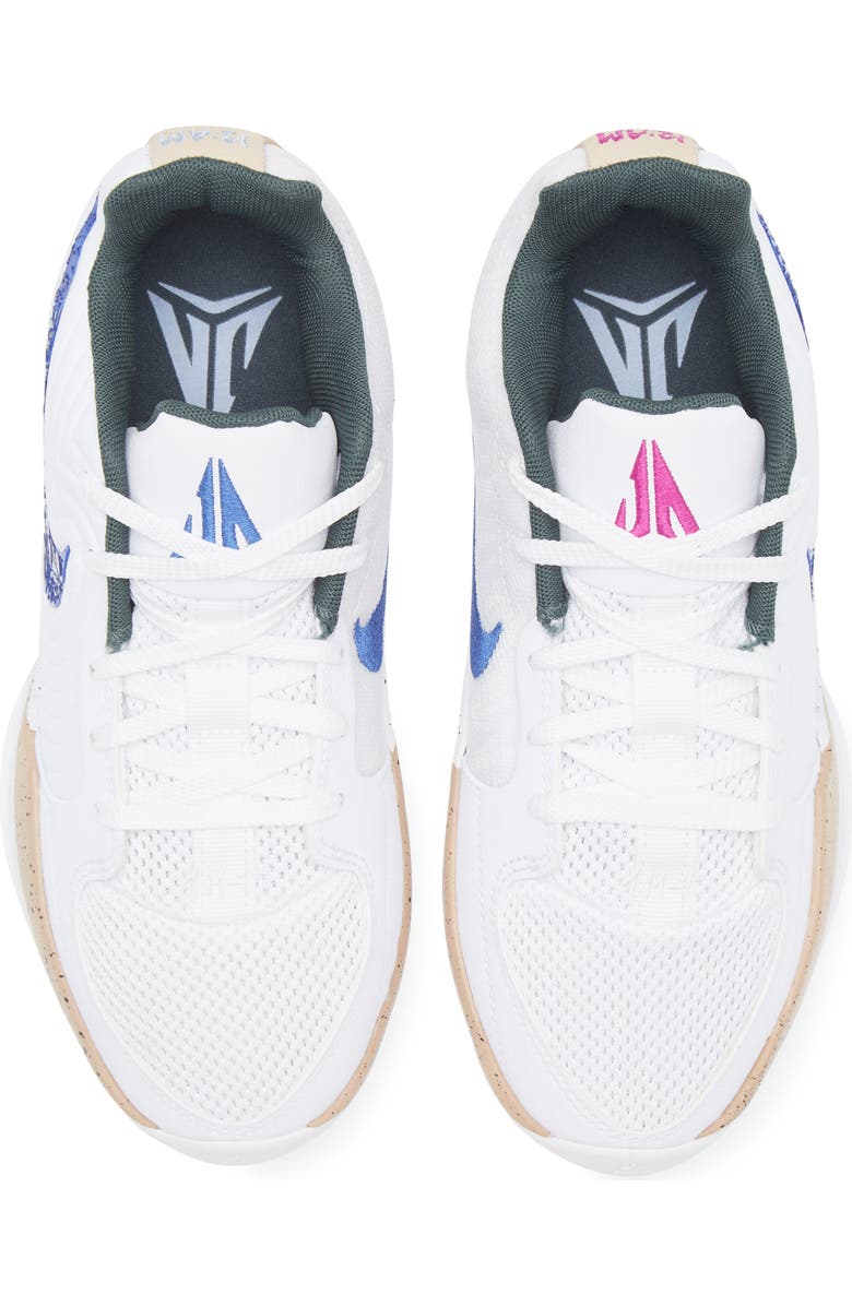 Nike Ja 2 Basketball Shoe, Alternate, color, White/ Astronomy Blue/ Hemp