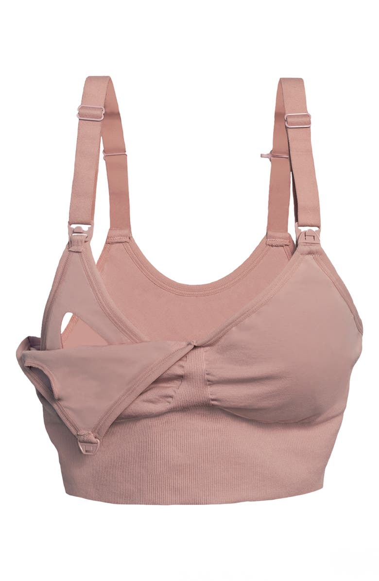 Blush + Bashful Bashful Maternity & Nursing Bra, Alternate, color, Petal