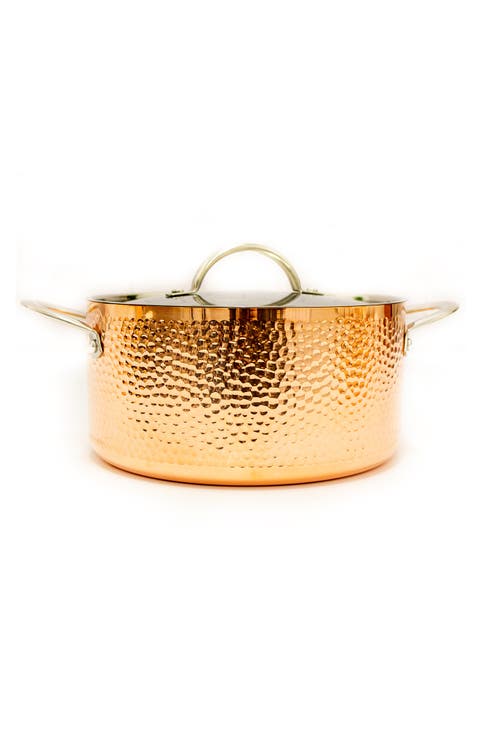 INTERNATIONAL 9.5" Covered Dutch Oven Hammered