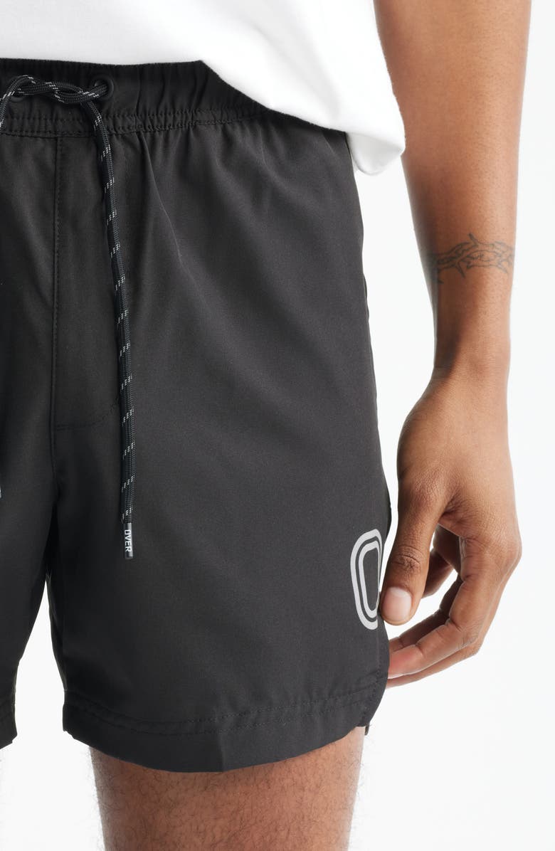 OVERTIME Melo Performance Shorts, Alternate, color, Black
