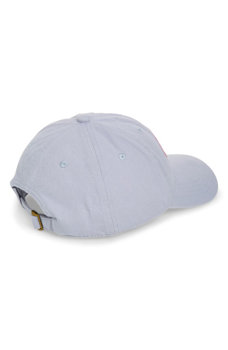 Treasure & Bond Embroidered Patch Twill Baseball Cap, Alternate, color, Blue Clam
