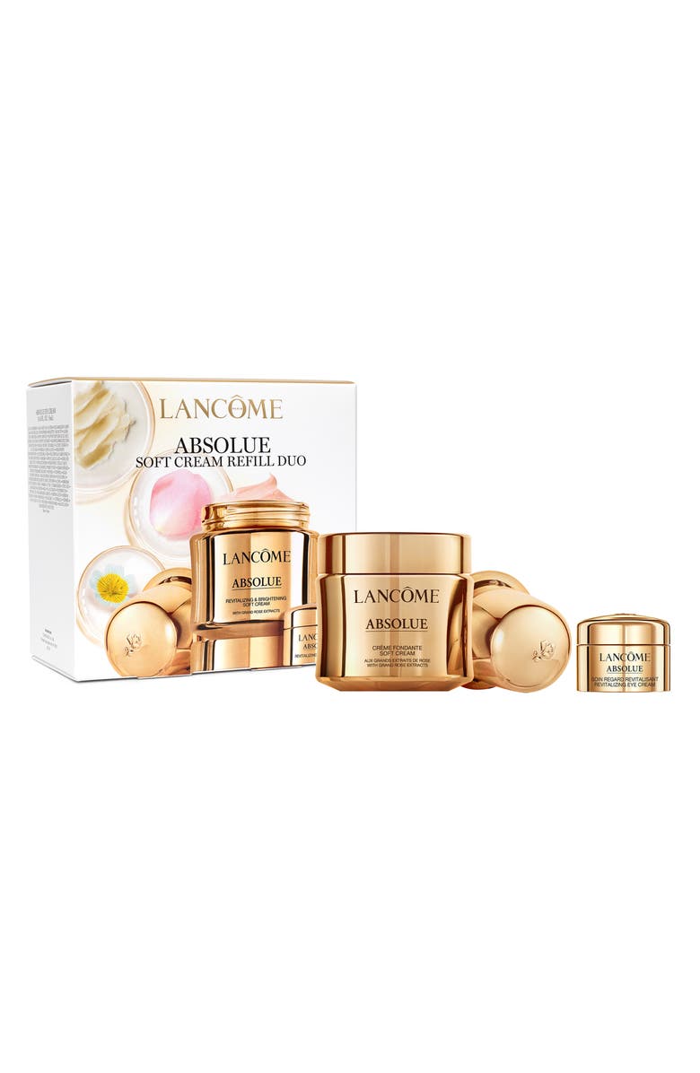 Lancôme Absolue Soft Cream Refill Duo Gift Set $547 Value, Main, color,