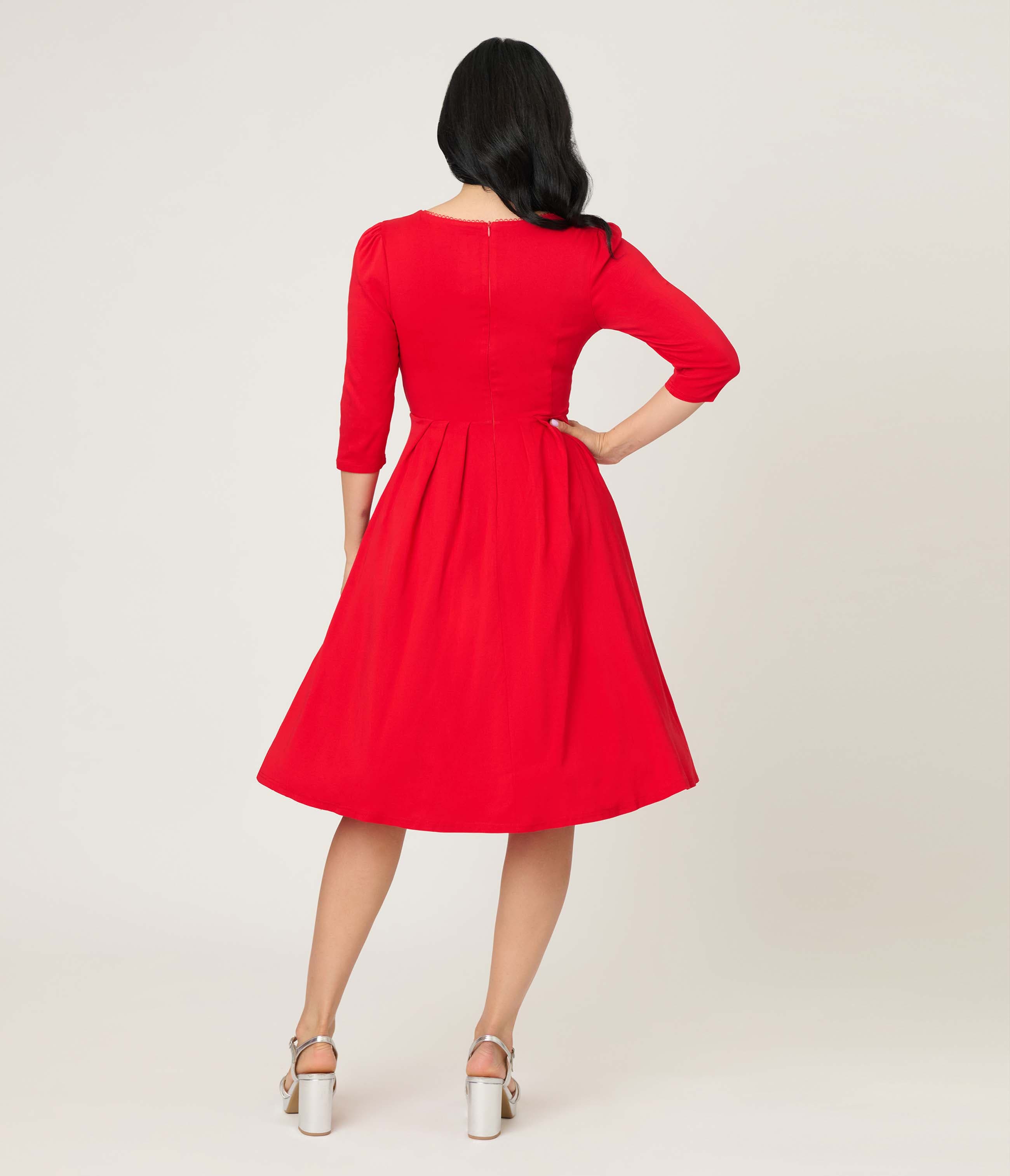 Sweetheart Swing Dress - image 4
