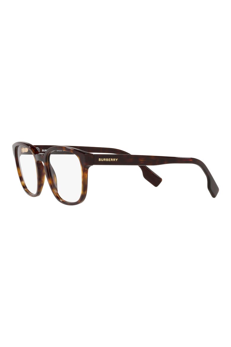Edison 53mm Square Optical Glasses, Alternate, color, DARK HAVANA