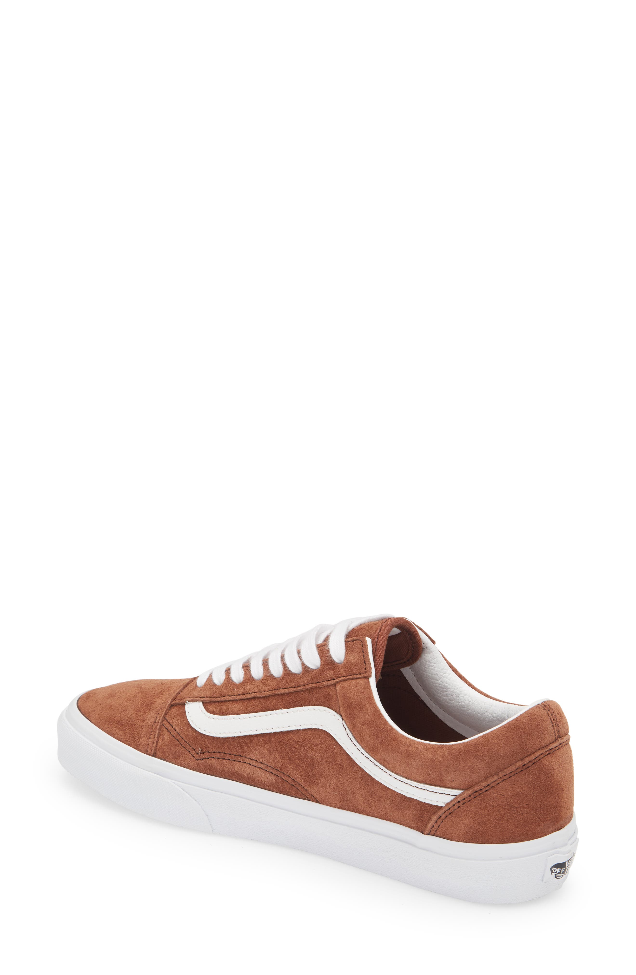 Vans UA Old Skool Suede Sneaker, Alternate, color, Pig Suede Tortoise Shell