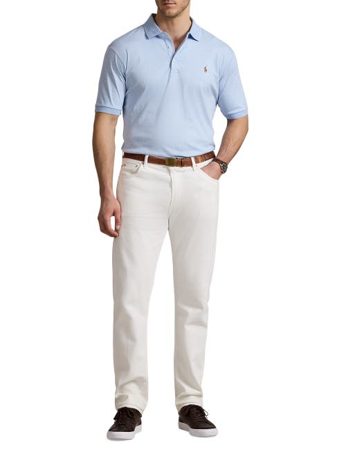 Polo Ralph Lauren Men's Big & Tall Classic Fit Soft Cotton Polo In Blue