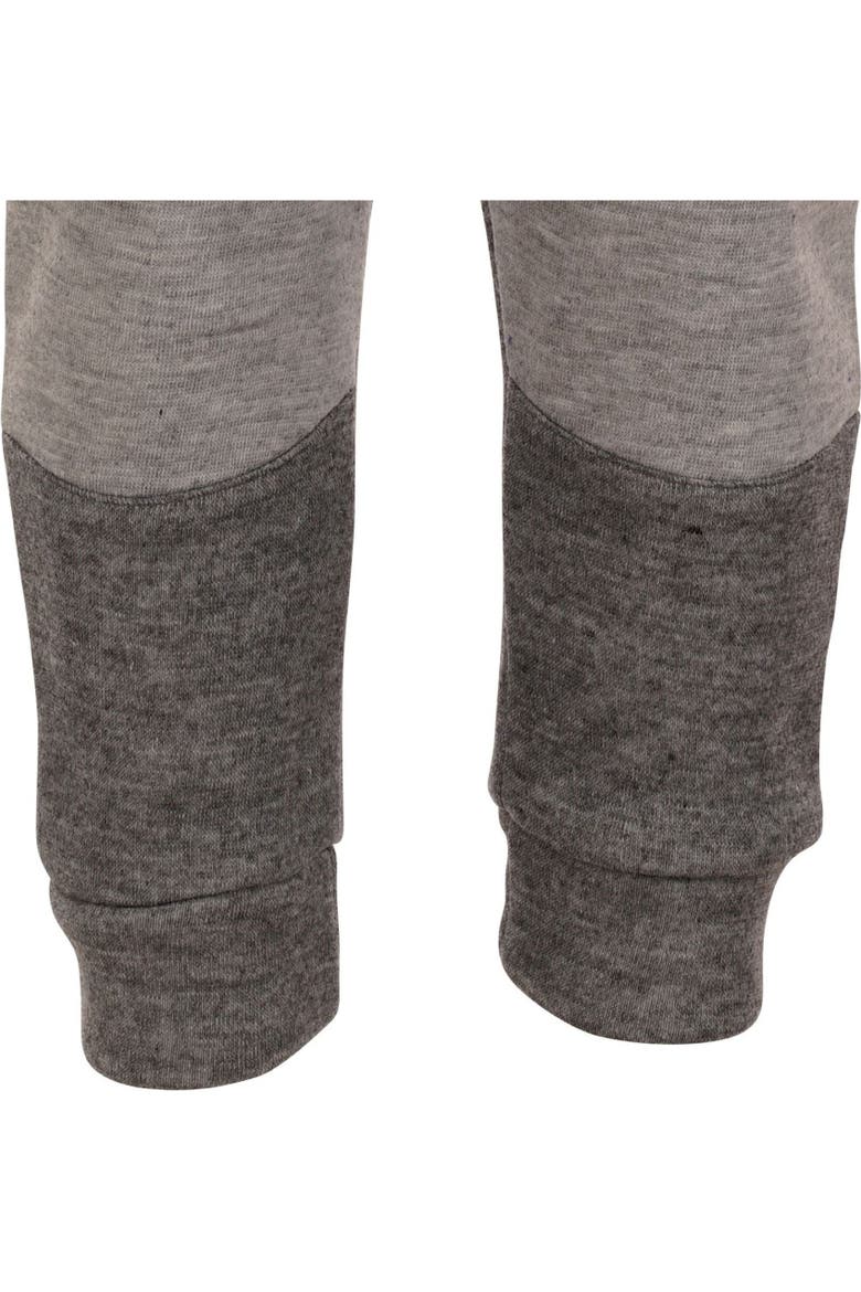 2-Piece Fleece Hoodie and Jogger Set, Alternate, color, Grogu Heather Grey