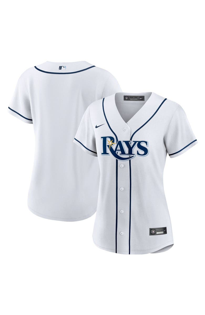 Nike Women's Nike White Tampa Bay Rays Home Replica Team Jersey, Alternate, color, White