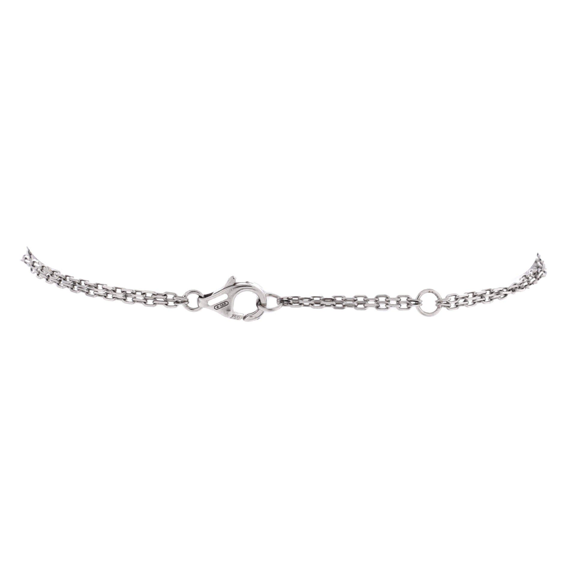 2 Diamonds Love Bracelet 18K White Gold with Diamonds, Alternate, color, Metallic Gold
